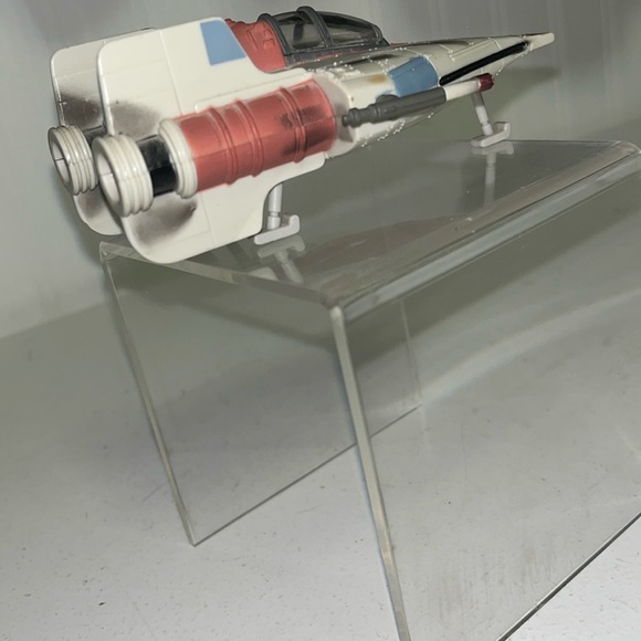 Vintage 1995 STAR WARS Action Fleet MICRO MACHINES  A-WING STARFIGHTER - Picture 2 of 7